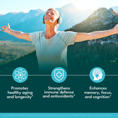NEW AGE NAD+ Complex capsules closeup for easy daily use