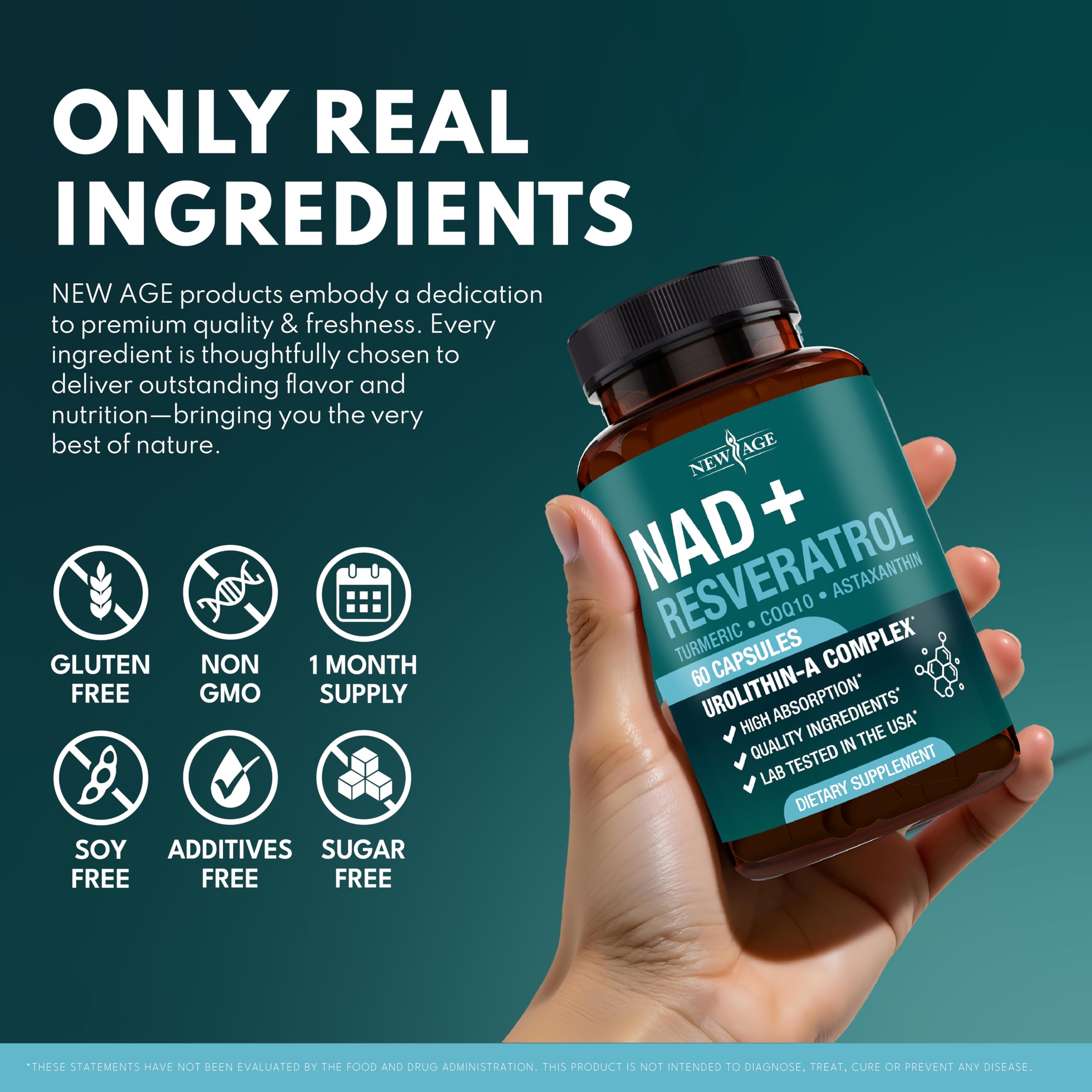 NEW AGE NAD+ Complex container in pack for convenient use