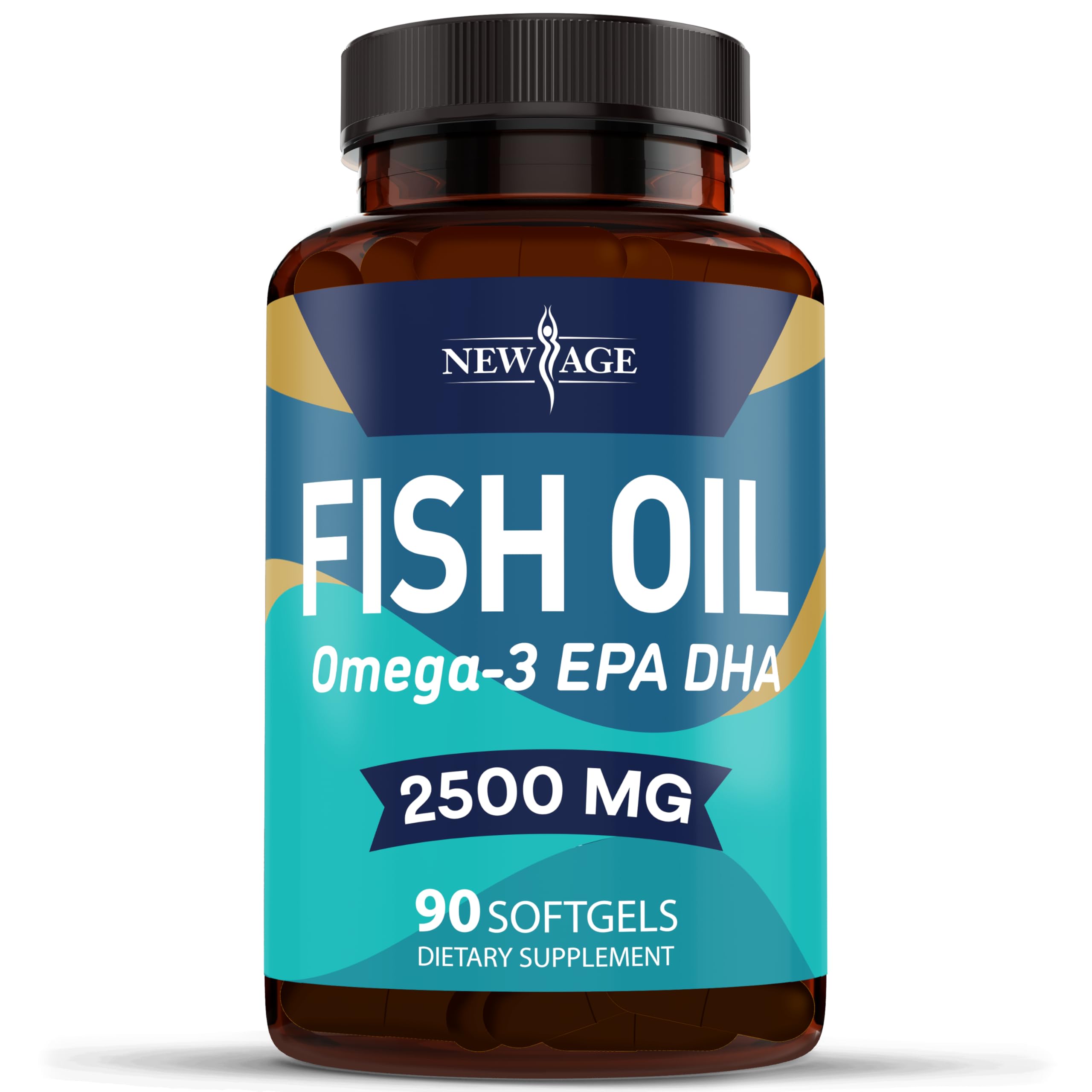 Serving size of 2500 mg total fish oil per serving