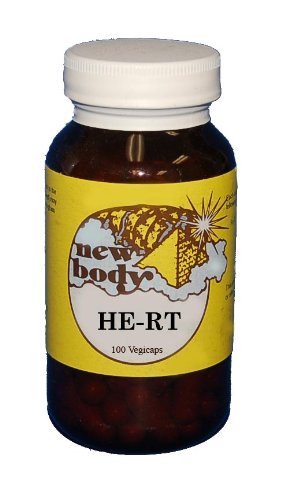 New Body HE-RT Herbal Formula Heart - 100 Veggie Capsules