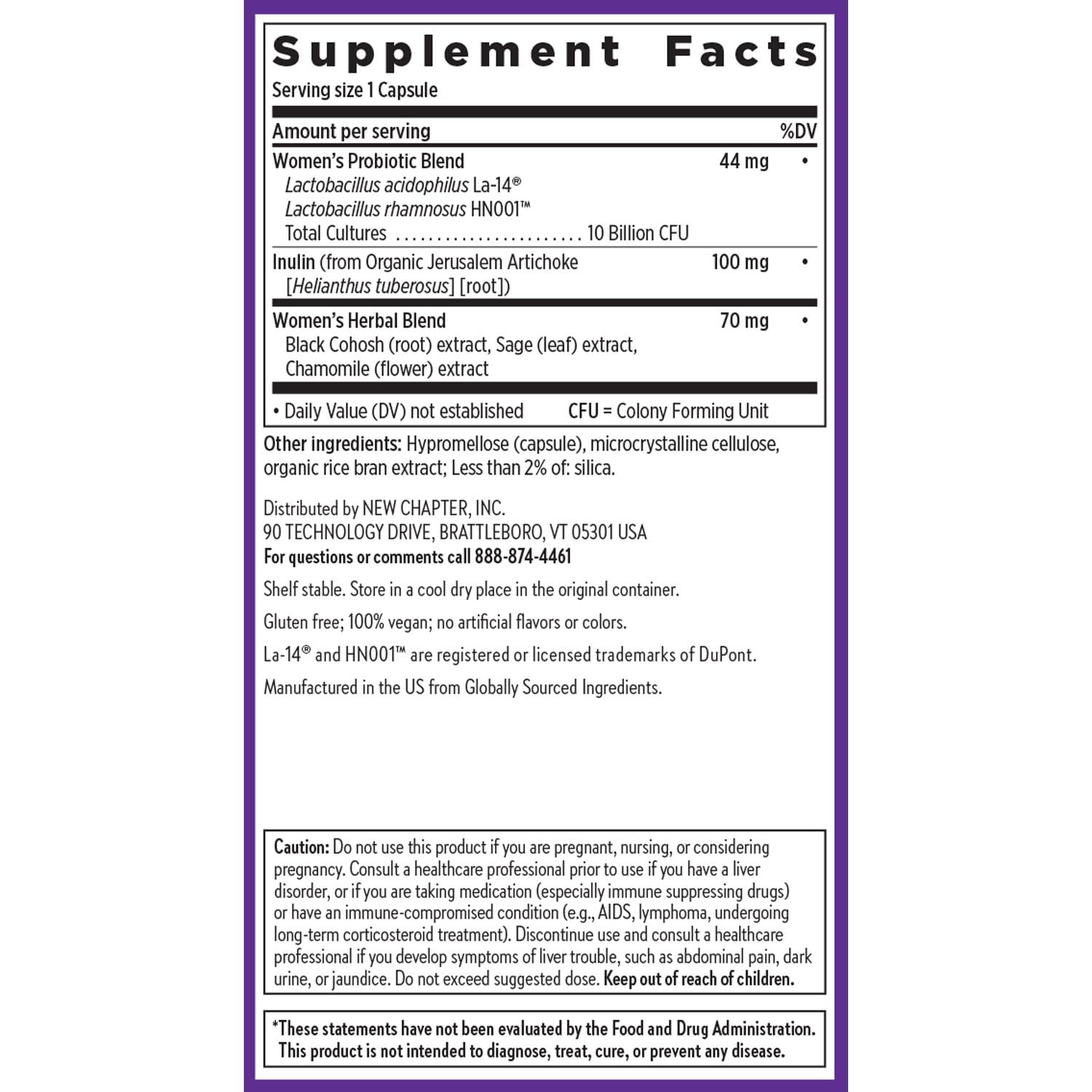 Vaginal microbiome support graphic