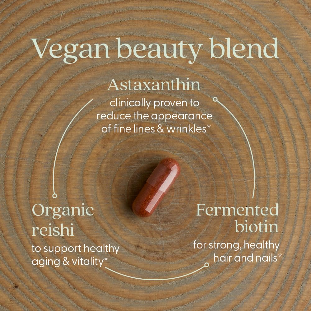 Astaxanthin plant-based antioxidant ingredient highlighted