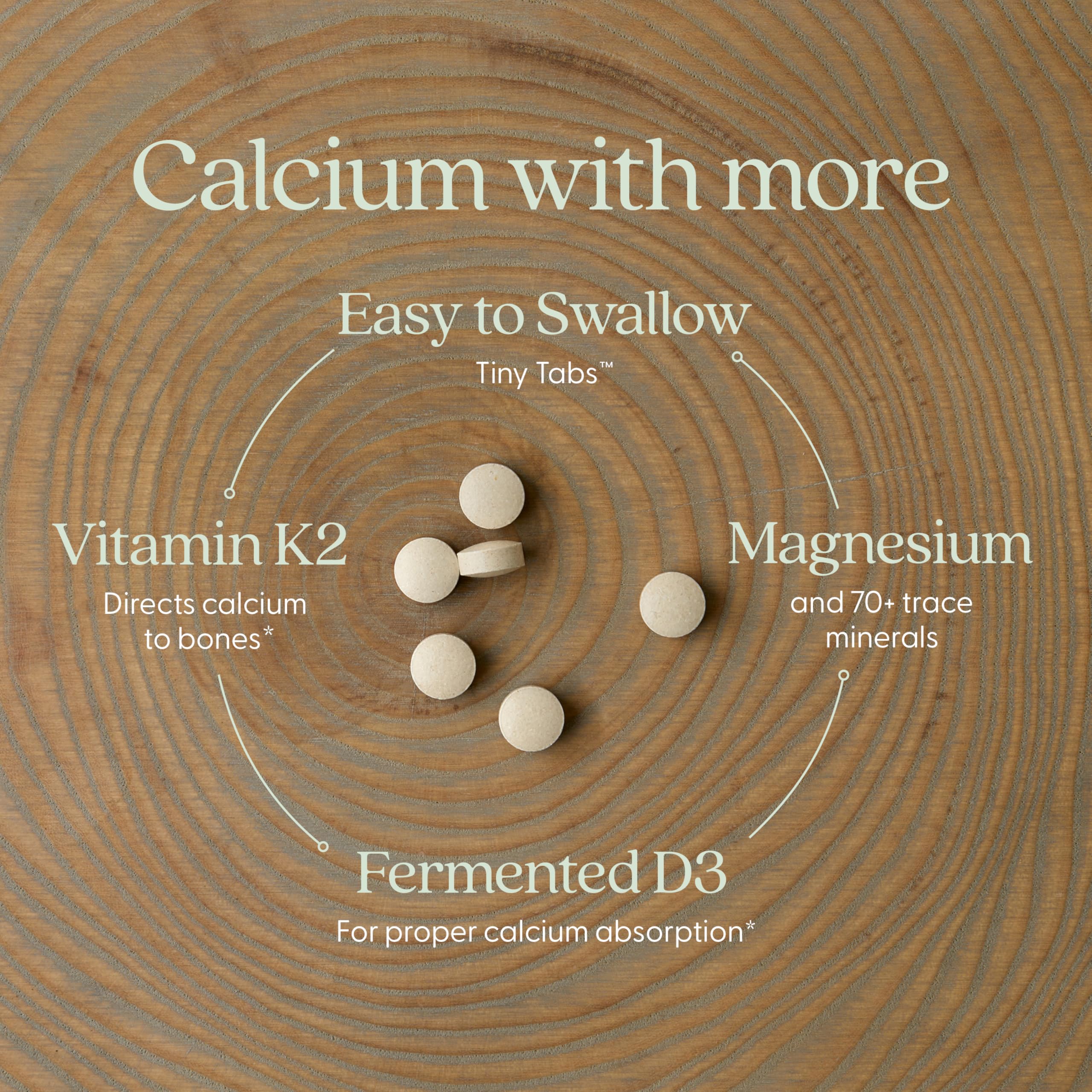 Vitamin D3 and Vitamin K2 ingredients for calcium delivery