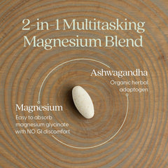 Organic Ashwagandha root and leaves arrangement