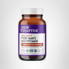 Product packaging design of New Chapter men's multivitamin