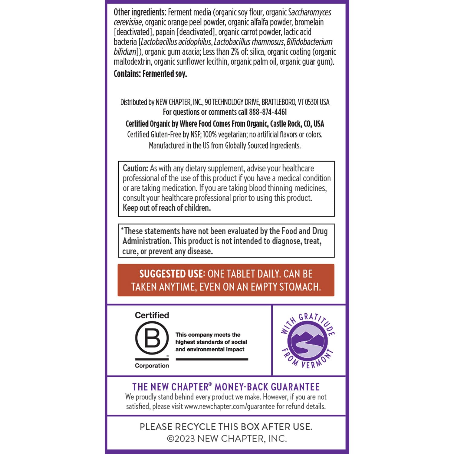 Vegetarian and kosher certified label
