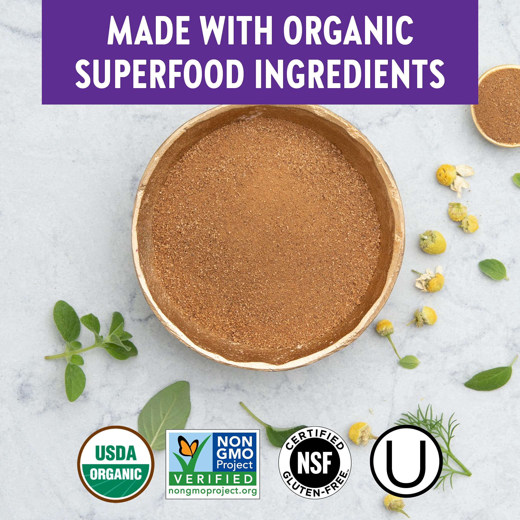 Front packaging of New Chapter Organic Fermented Vitamin B Complex