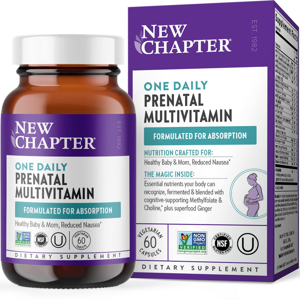 New Chapter Prenatal Vitamins bottle 60 count