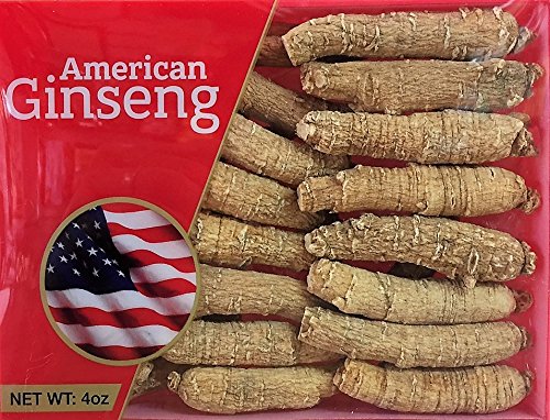 Front view of New Green Nutrition American Ginseng 4 oz box