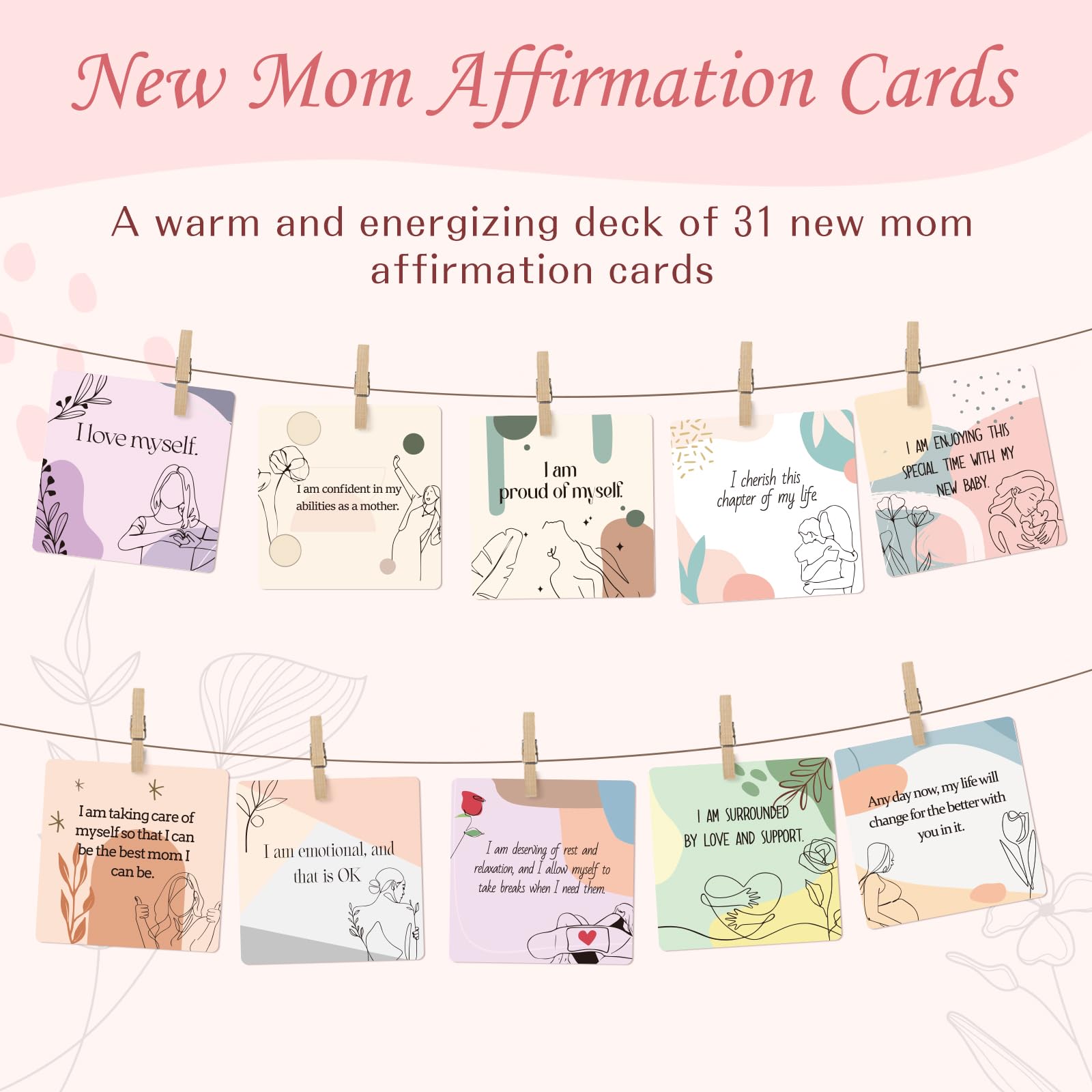 Postpartum body lotion for new mom care