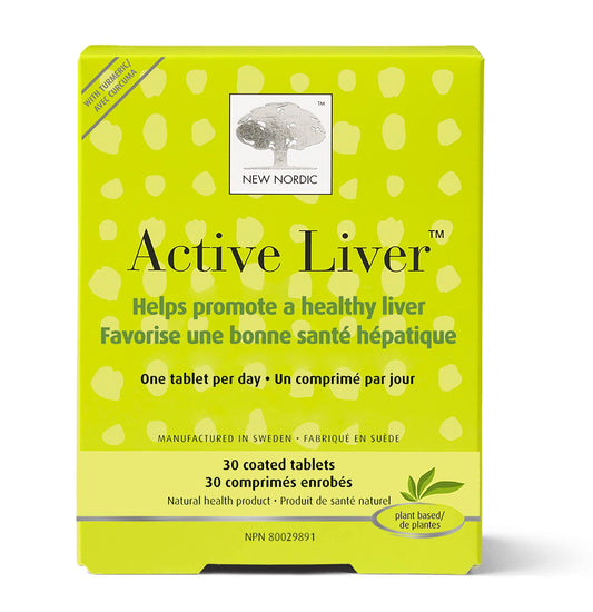 NEW NORDIC Active Liver bottle and packaging