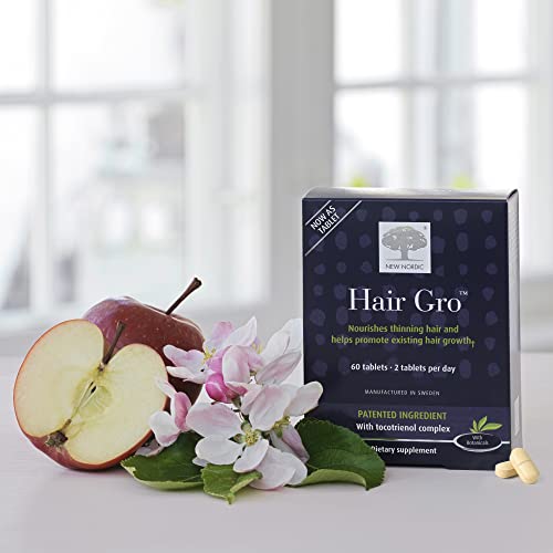 Hair GRO supplement capsules and bottle