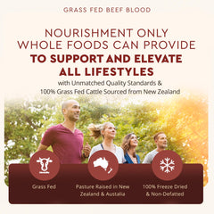 Grass-fed cattle from New Zealand and Australia, hormone-free