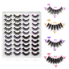 Newcally handcrafted lashes close-up showing precise knot details.