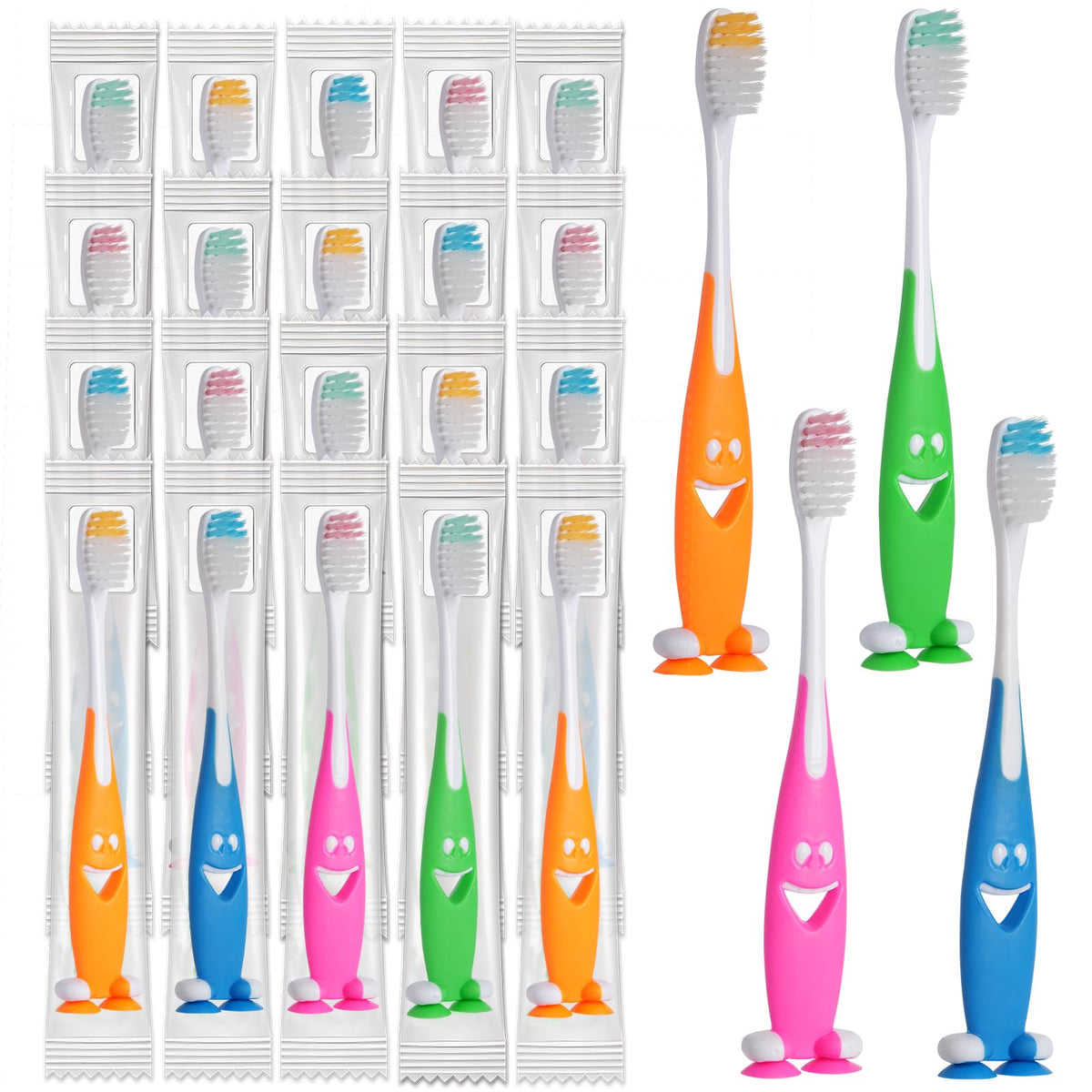 Blue shark-themed kids toothbrush