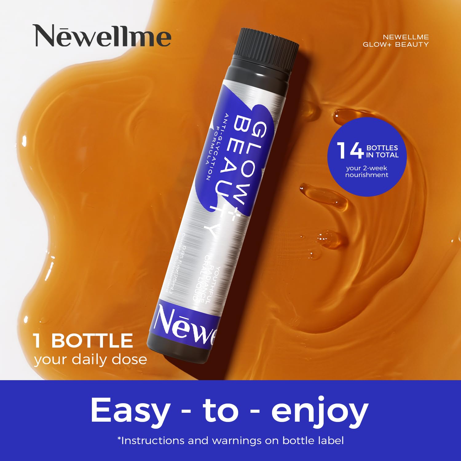 Pack of 28 portable bottles for daily ritual