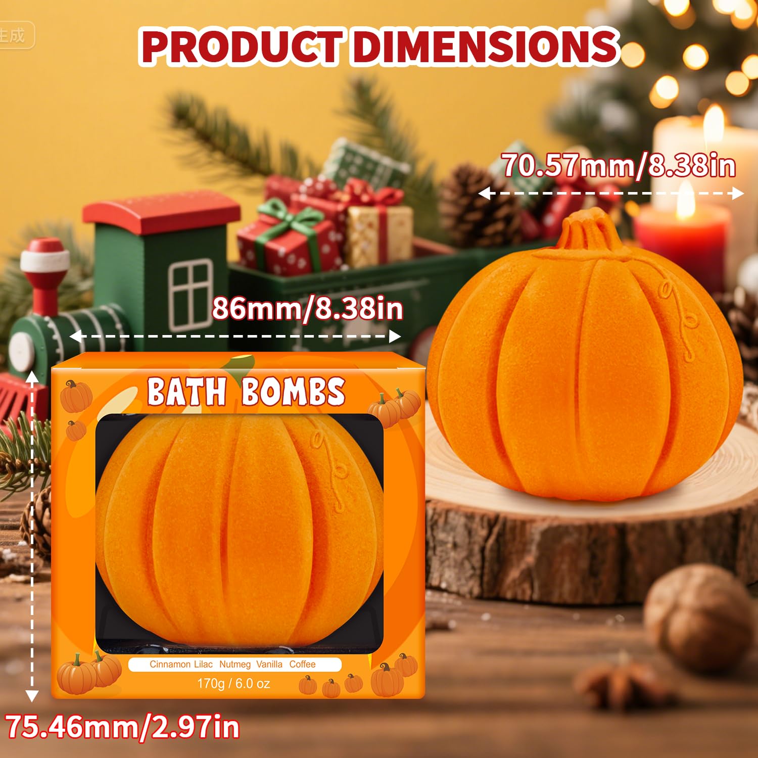 NEWFEIFAN easy-to-use bath bomb ideal as stocking stuffer