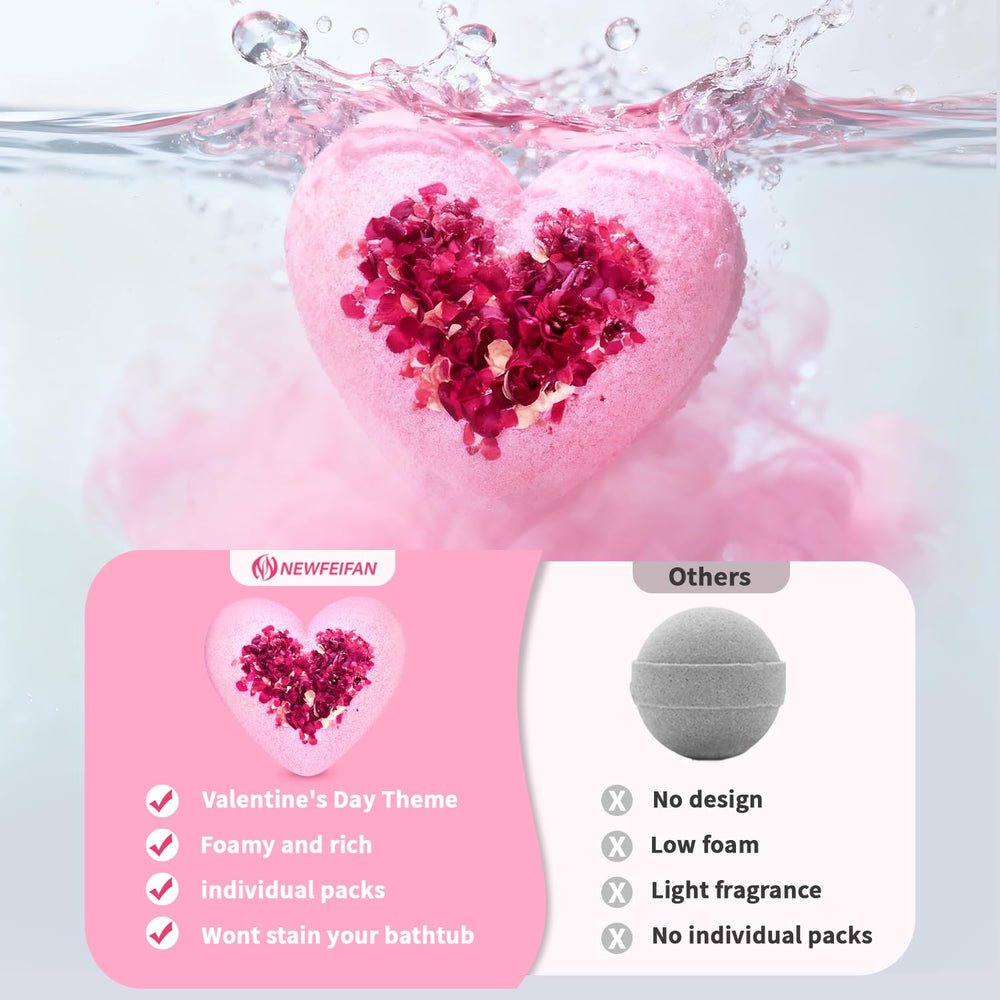 NEWFEIFAN non-staining colorants bath bomb for easy cleanup
