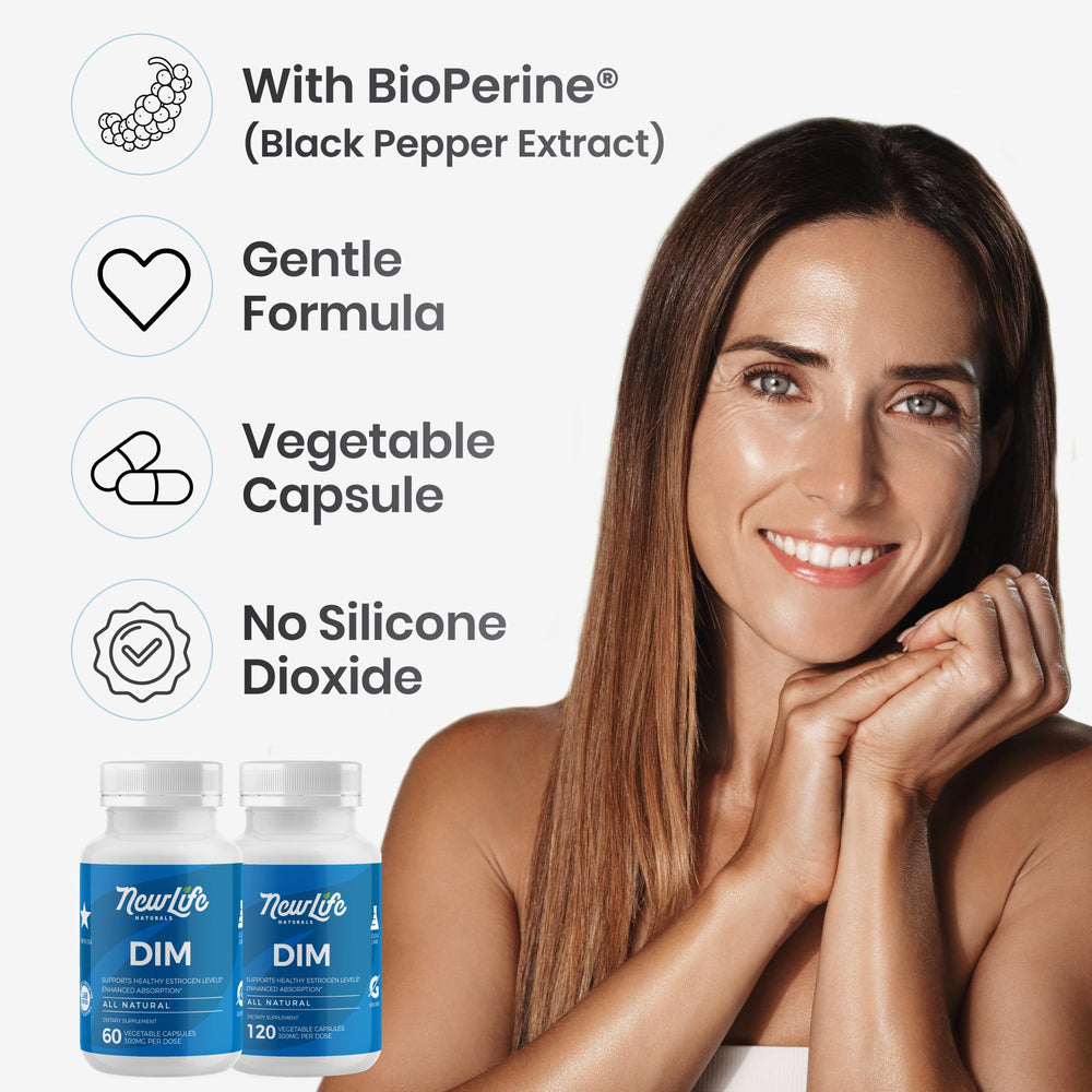 USA-made DIM supplement label