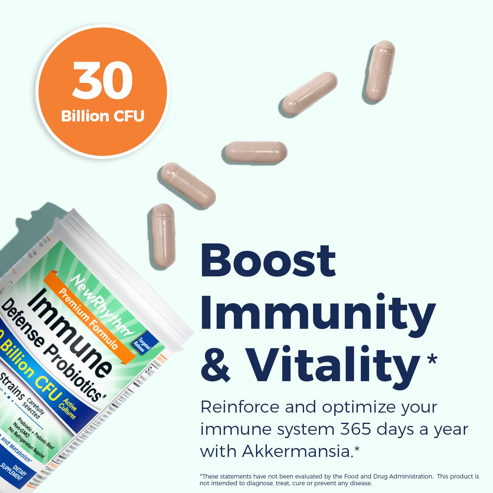 Graphic highlighting Akkermansia muciniphila and gut health