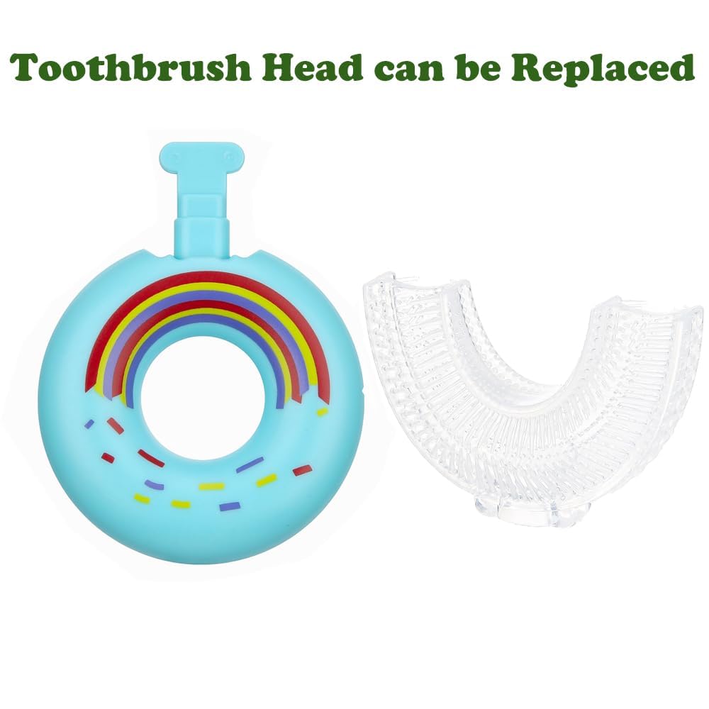 Removable brush head design detail