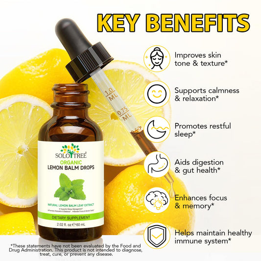Newseel Lemon Balm Drops packaging