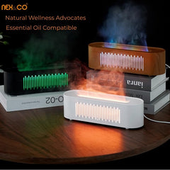 NEX&CO Infuser USB-C power enables flexible placement on desk or nightstand.