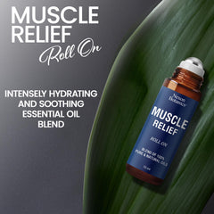 Close-up of Muscle Relief Roll-On applicator