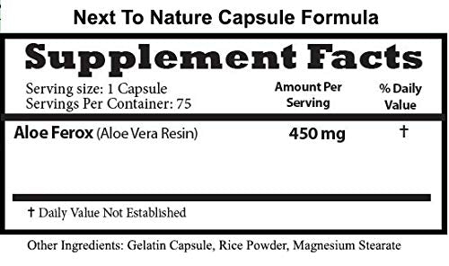 Close-up of enzyme-active aloe vera formula