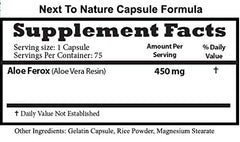 Close-up of enzyme-active aloe vera formula