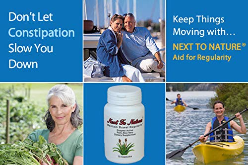 Herbal aloe vera supplement for normal bowel movement and regularity