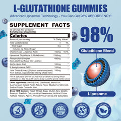 Nextdia Liposomal Glutathione Gummies bottle with label close up