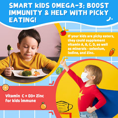 Zinc, selenium and iodine nutrients for kids' health
