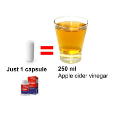 Ni una dieta más capsules beside water glass showing simple daily use