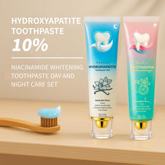 Daytime toothpaste with niacinamide for gum whitening