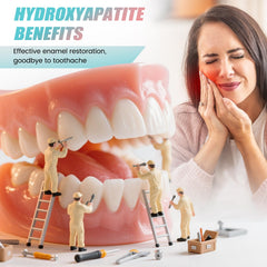 Whitening action of Niacinamide Hydroxyapatite toothpaste
