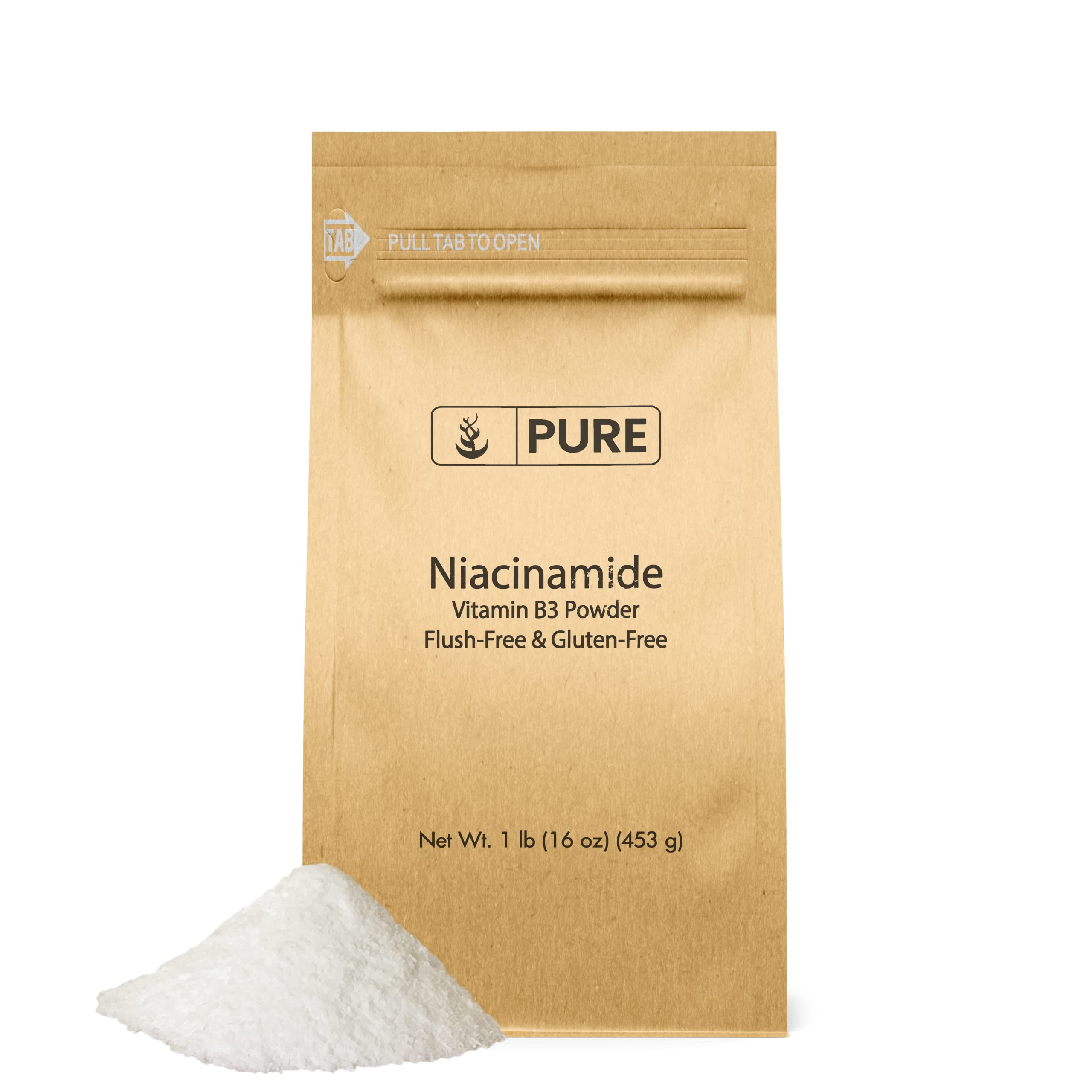 Niacinamide powder bottle 1 lb
