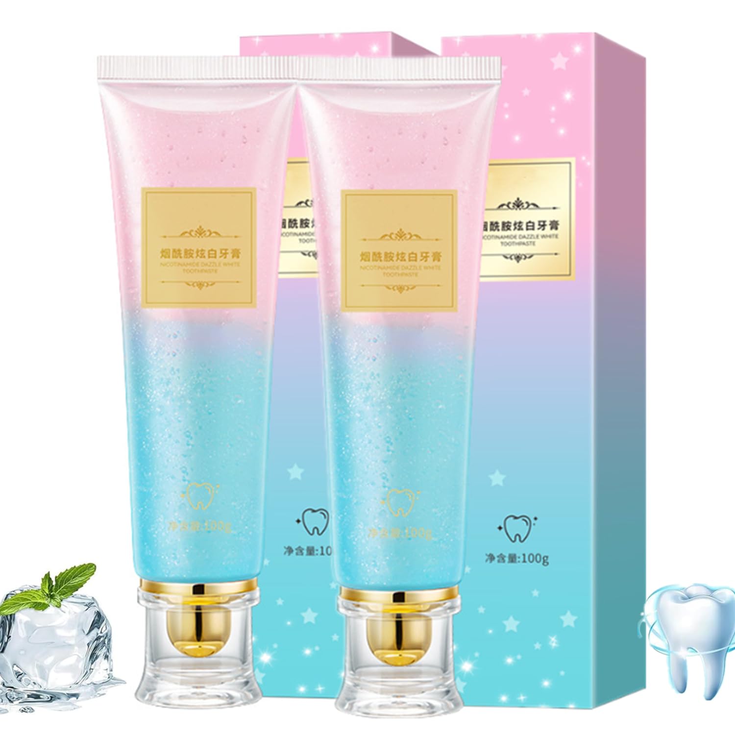 Niacinamide Whitening Toothpaste 100g tube