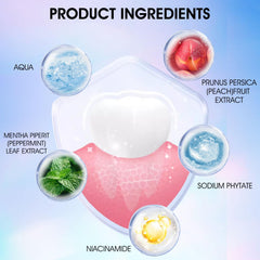 Graphic illustrating enamel repair and strengthening