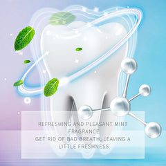 Illustration of xylitol, carrageenan and hydrated silica ingredients