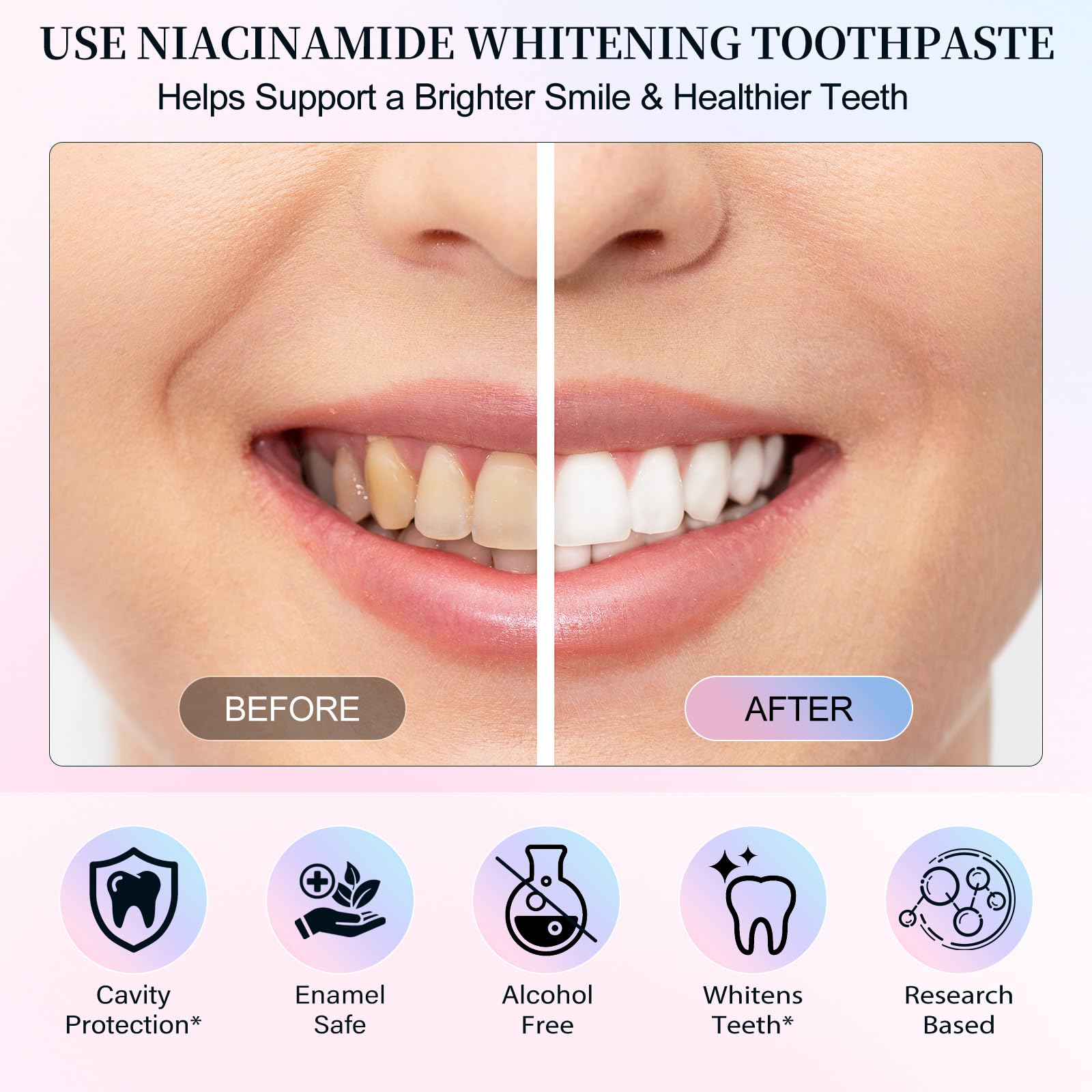 Toothbrush with generous foam toothpaste