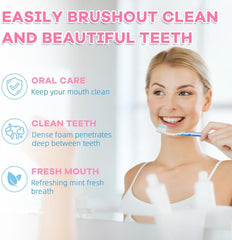 All-in-one oral care toothpaste for whitening, cavities, and gums