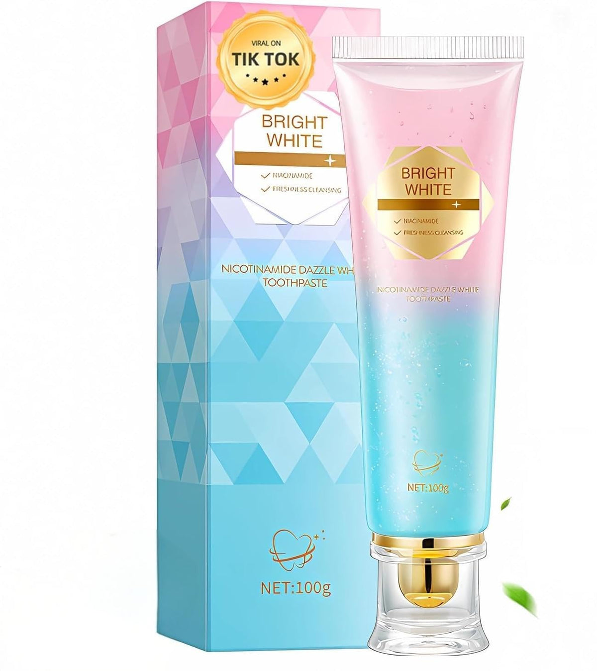 Front view of Niacinamide Whitening Toothpaste