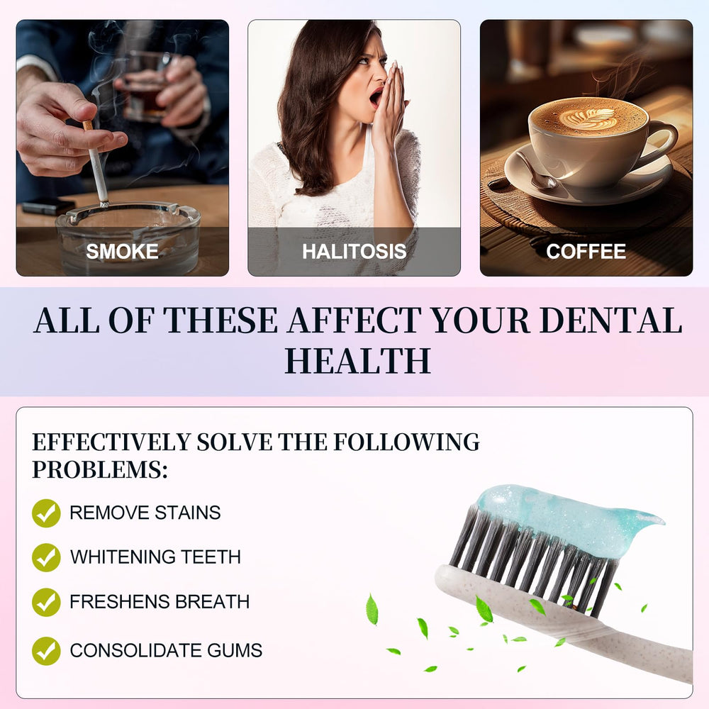 Natural ingredients for gentle care (xylitol, sorbitol, glyceryl trinitrate, hydrated silica)