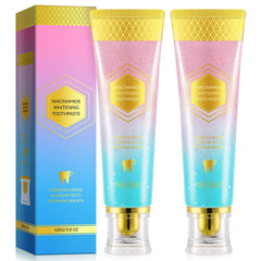 Front view of Niacinamide Whitening Toothpaste pack