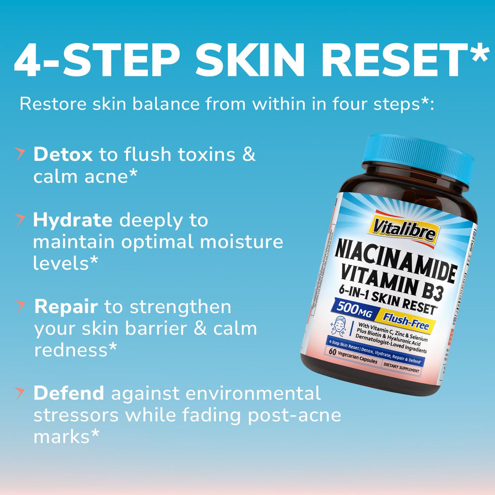 Vegan capsules of the niacinamide supplement
