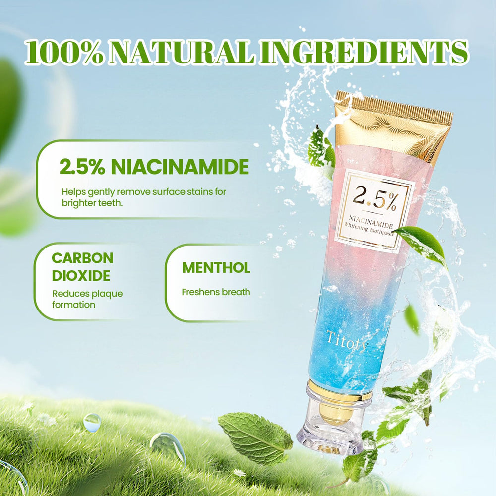 Toothpaste tube dispensing rich mint foam