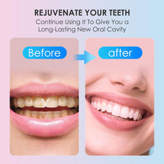 Graphic showing enamel protection and gum health