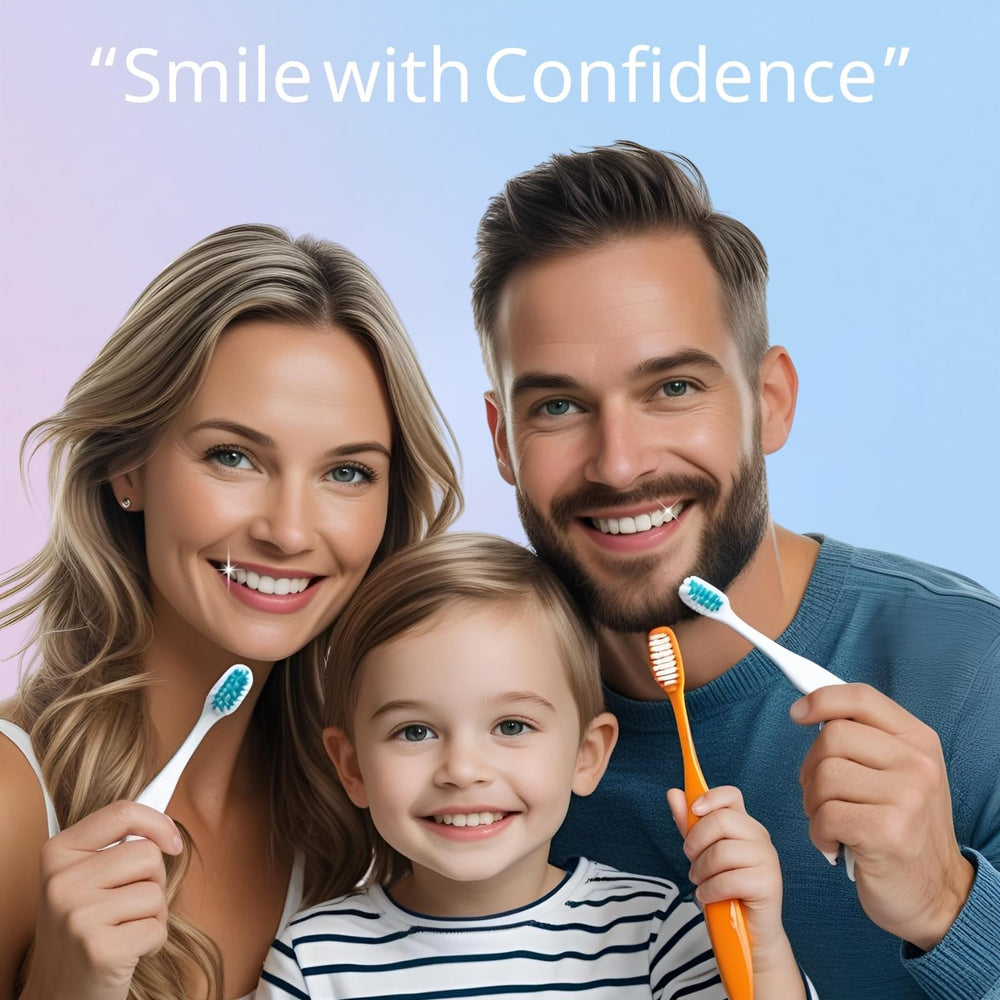 Product shot highlighting enamel-safe and gentle whitening for sensitive teeth