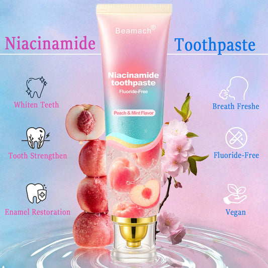Close-up of toothpaste texture and smooth foam